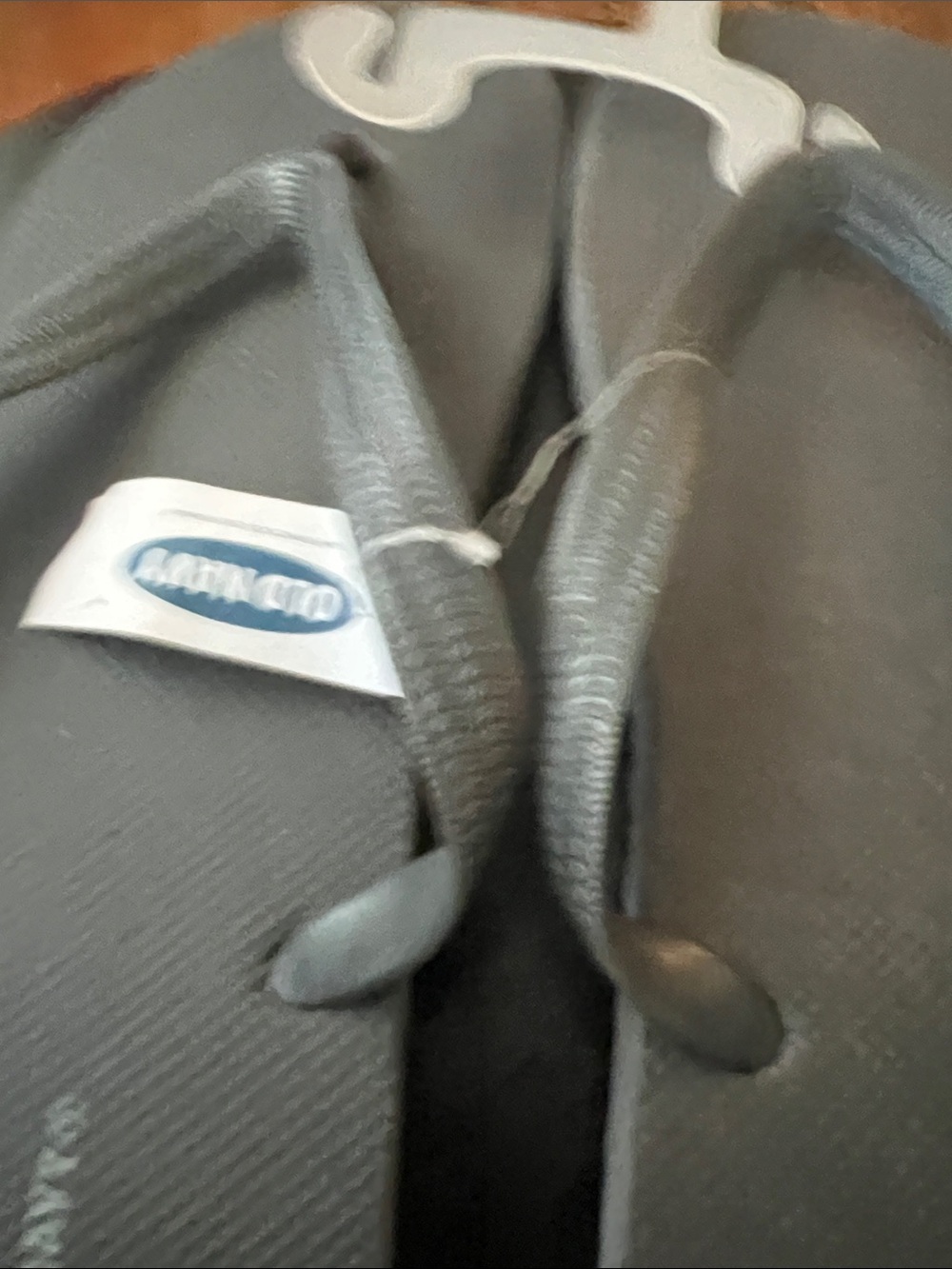 Old Navy Gray Flip-Flops